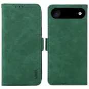 ABEEL iPhone Air Fodral PU Läder Folio Ställ Green