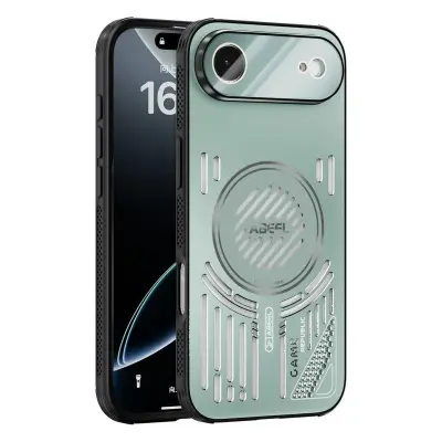 ABEEL iPhone Air Skal Aluminium + PC + TPU - Ljusgrön