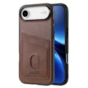 AZNS K1 Series iPhone Air Fodral KonstLäder - Brun