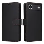 BETOPNICE iPhone Air Magnetic Plånboksfodral Konstläder - Svart