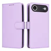 BETOPNICE iPhone Air Magnetic Plånboksfodral - Detachable Konstläder- Lila