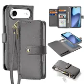Dux Ducis iPhone Air Plånboksfodral Magsafe Detachable Lawa - Grå