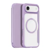 Dux Ducis iPhone Air Plånboksfodral MagSafe Skin X Pro - Lila Rosa