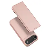 Dux Ducis iPhone 17 Air Plånboksfodral Skin Pro Läder - Rosa