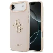 Guess iPhone 17 Air Mobilskal Grained Classic Logo - Rosa
