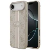 Guess iPhone 17 Air Mobilskal MagSafe 4G Printed Stripes - Rosa
