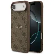 Guess Mobilskal till iPhone Air MagSafe 4G Ring Classic Logo - Brun