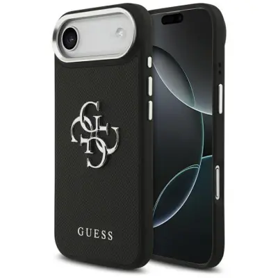 Guess Mobilskal till iPhone Air Grained Big 4G Classic Logo - Svart