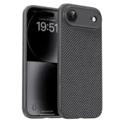 IPAKY iPhone Air Mobilskal Carbon Fiber - Grå