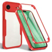 iPhone Air Mobilskal Acrylic + TPU - Röd