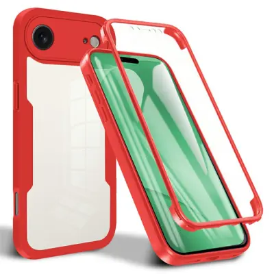 Mobilskal till iPhone Air Acrylic + TPU - Röd