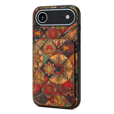 Mobilskal till iPhone Air Korthållare Blommor - Höst / Gul