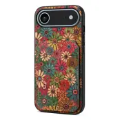 iPhone Air Mobilskal Korthållare Blommor - Vår / Grön