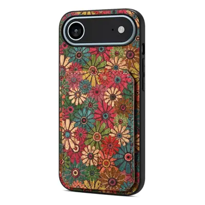 Mobilskal till iPhone Air Korthållare Blommor - Vår / Grön