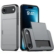 iPhone Air Mobilskal korthållare - Grå