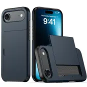 iPhone Air Mobilskal korthållare - Marinblå