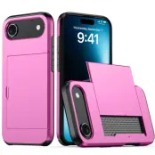 iPhone Air Mobilskal korthållare - Rosa
