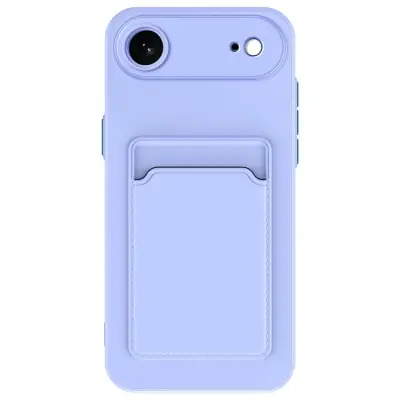 Mobilskal till iPhone Air Korthållare TPU - Lila