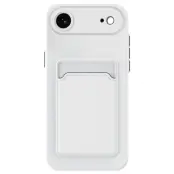 Mobilskal till iPhone Air Korthållare TPU - Vit