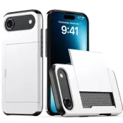 iPhone Air Mobilskal korthållare - Vit