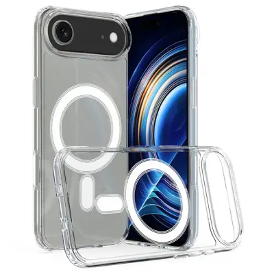 Mobilskal till iPhone Air Magsafe Acrylic + TPU - Transparent