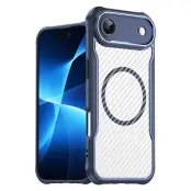iPhone Air Mobilskal MagSafe Carbon Fiber - Blå