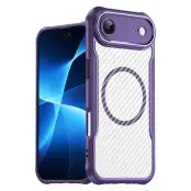 iPhone Air Mobilskal MagSafe Carbon Fiber - Lila