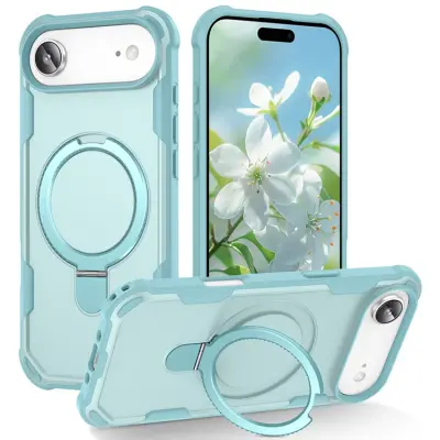 Mobilskal till iPhone Air MagSafe Kickstand Shockproof - Blå