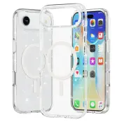 Mobilskal till iPhone Air MagSafe Puderglitter - Vit