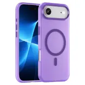 iPhone Air Mobilskal MagSafe Slim Matte Translucent - Lila