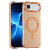 iPhone Air Mobilskal MagSafe Slim Matte Translucent - Orange