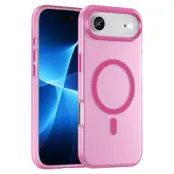 iPhone Air Mobilskal MagSafe Slim Matte Translucent - Rosa