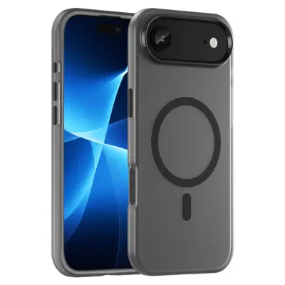 Mobilskal till iPhone Air MagSafe Slim Matte Translucent - Svart