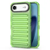 iPhone Air Mobilskal Stripe Design Detachable - Grön