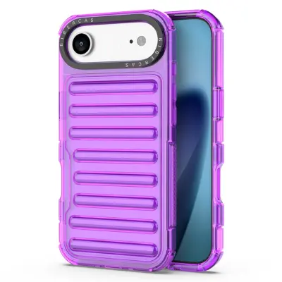 Mobilskal till iPhone Air Stripe Design Detachable - Lila