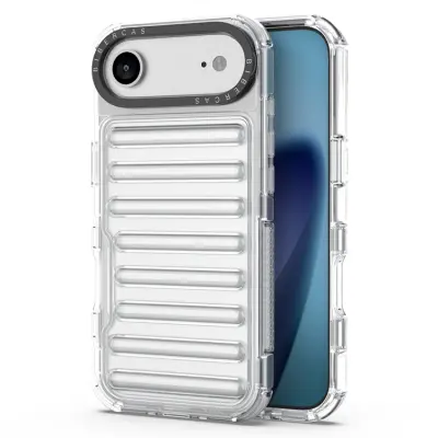 Mobilskal till iPhone Air Stripe Design Detachable - Transparent