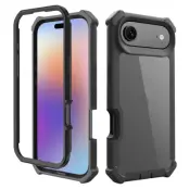 iPhone 17 Air Mobilskal TPU + PC Shockproof - Svart