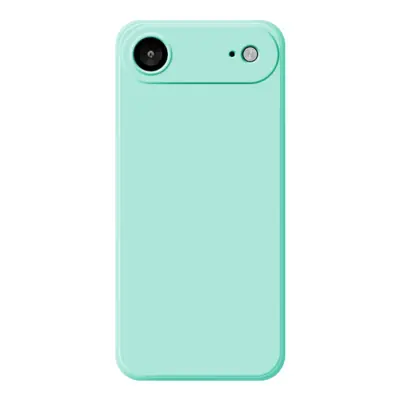 Mobilskal till iPhone Air TPU Straight Edge - Ljus Cyan