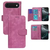iPhone Air Plånboksfodral Line Pattern Läder - Rosa