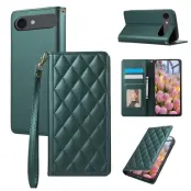 iPhone Air Plånboksfodral RFID Rhombus Läder - Grön