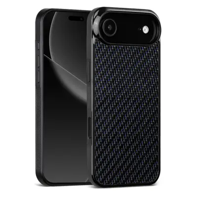 iPhone Air Mobilskal Aramid Fiber Shockproof - Blå