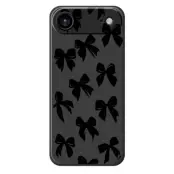 iPhone Air Mobilskal Bow Pattern Printing Straight - Svart