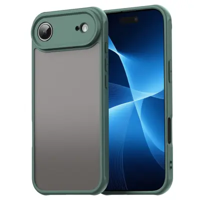 Mobilskal till iPhone Air Frostade krockkuddar Drop Proof - Grön