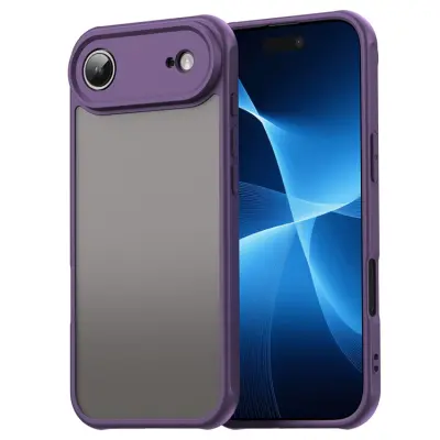 Mobilskal till iPhone Air Frostade krockkuddar Drop Proof - Lila
