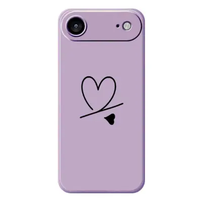 iPhone Air Mobilskal Love Pattern Printing Straight - Lila
