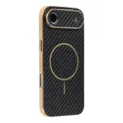 iPhone Air Mobilskal MagSafe Carbon Fiber Electroplated - Svart