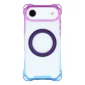 iPhone Air Mobilskal MagSafe Kickstand - Gradient Lila / Blå