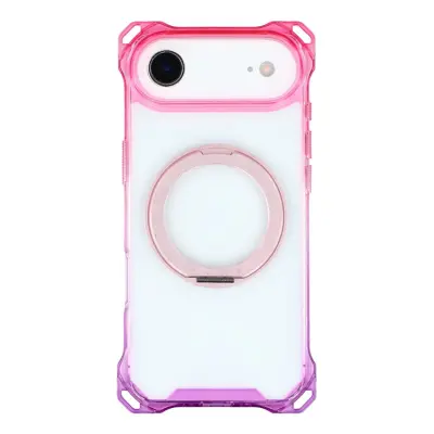 iPhone Air Mobilskal MagSafe Kickstand - Gradient Rosa/Lila
