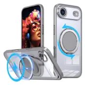 iPhone Air Mobilskal MagSafe TPU+PC Kickstand - Titangrå