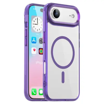 Mobilskal till iPhone Air MagSafe TPU+PC - Lila